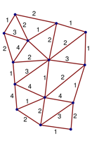 A spin network; from Wikimedia Commons